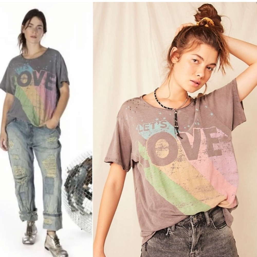 💘MAGNOLIA PEARL💘Technicolor🍭Love Tee